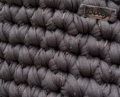 Sac Ozzy - marron avec fil brillant